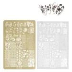Placa De Carimbro Nail Art Paint - Dafu