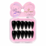 Unha Postiça Almond 12 pcs - Bella Rosa