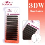 Cílios De Extensão 3D W Volume Egípcio Curvatura D 0.07 8-12 MIX - Fadvan