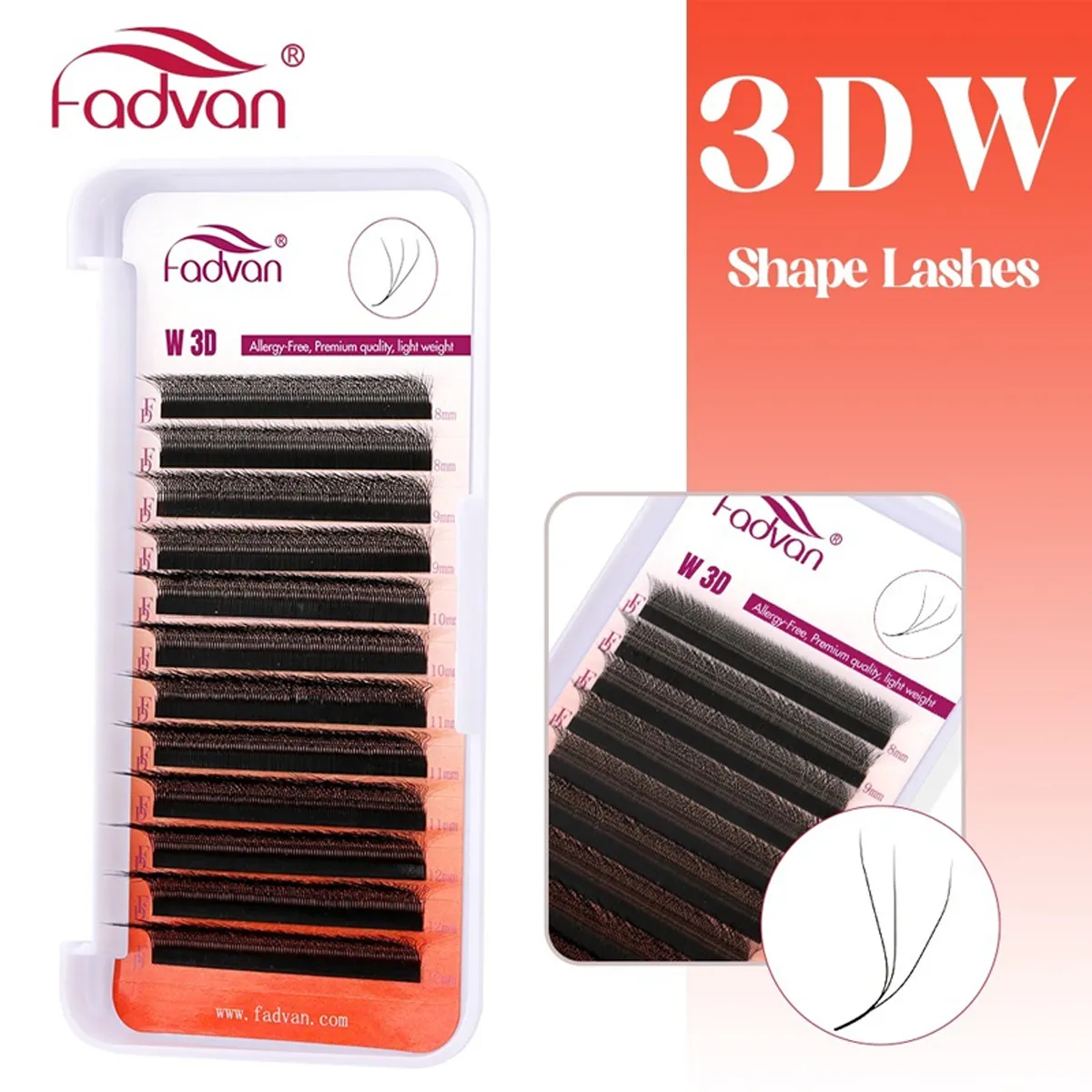 f4872a74e991277fbc058eb2c53ec4b2-1.webp Cílios De Extensão 3D W Volume Egípcio Curvatura D 0.07 8-12 MIX - Fadvan - Imagem 1