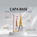 Kit Capa Base Clear  Pink + Clear - Imagem 4