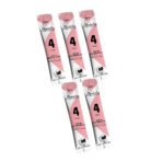 Kit 5 Refil Gel Construtor AllSmile Nº 4 Nude 15ml Real Love